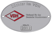 Plakette, Z�chter im VDH 2012